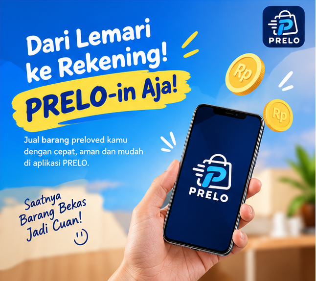 PRELO App Dari Lemari ke Rekening